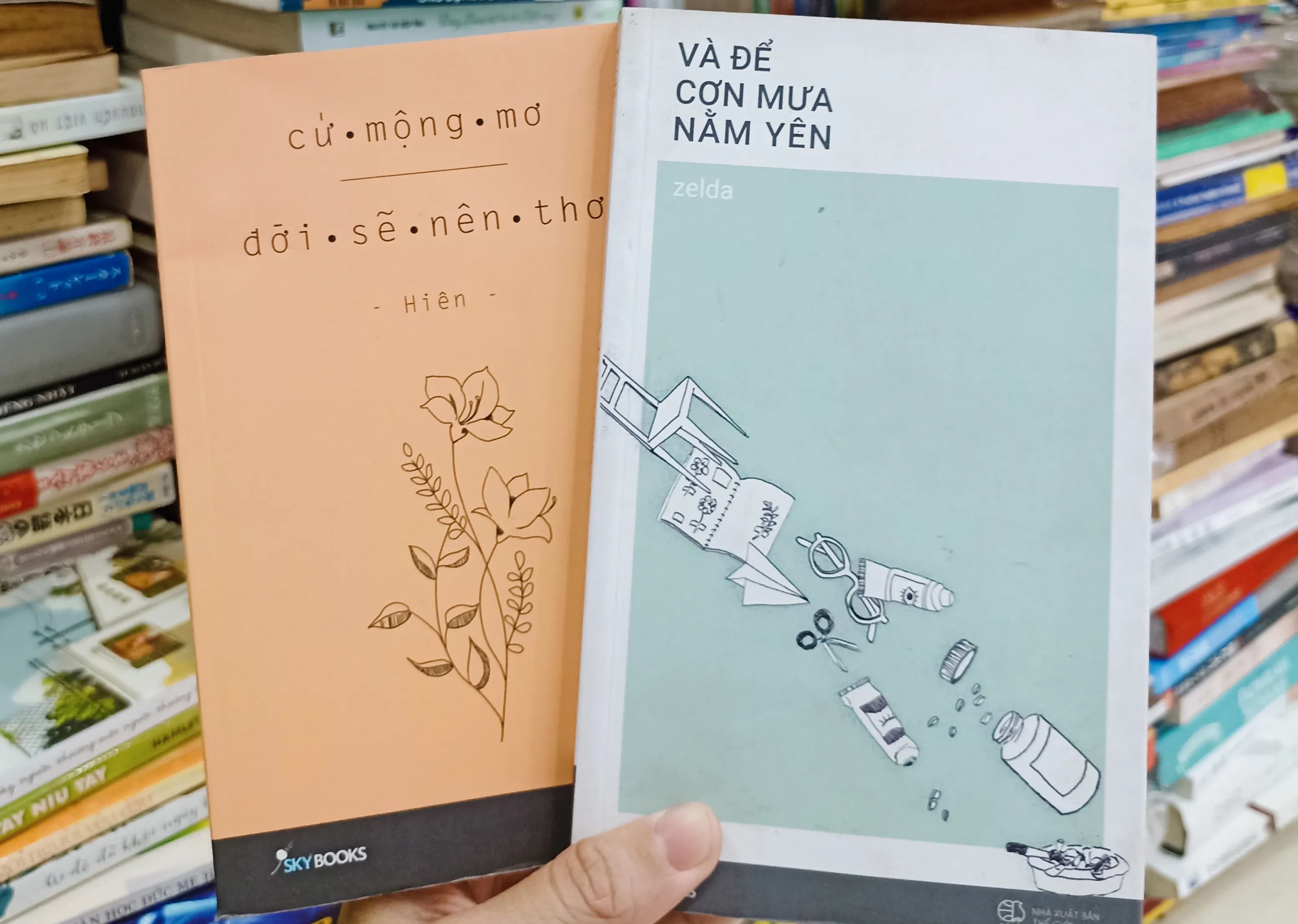 Combo: Để cơn mưa nằm yên& cứ mộng mơ dờ sẽ nên thơ - Image 1