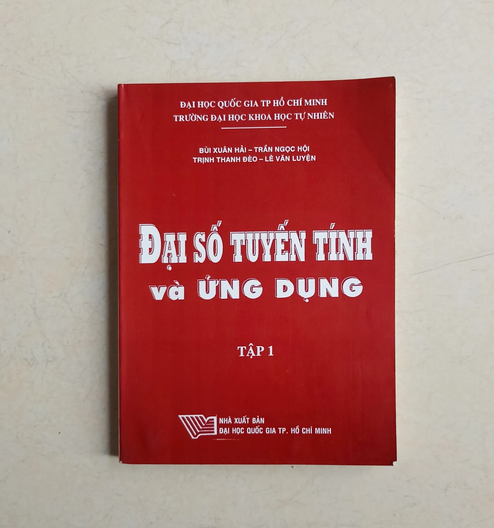 Đại số tuyến tính & ứng dụng - Image 1