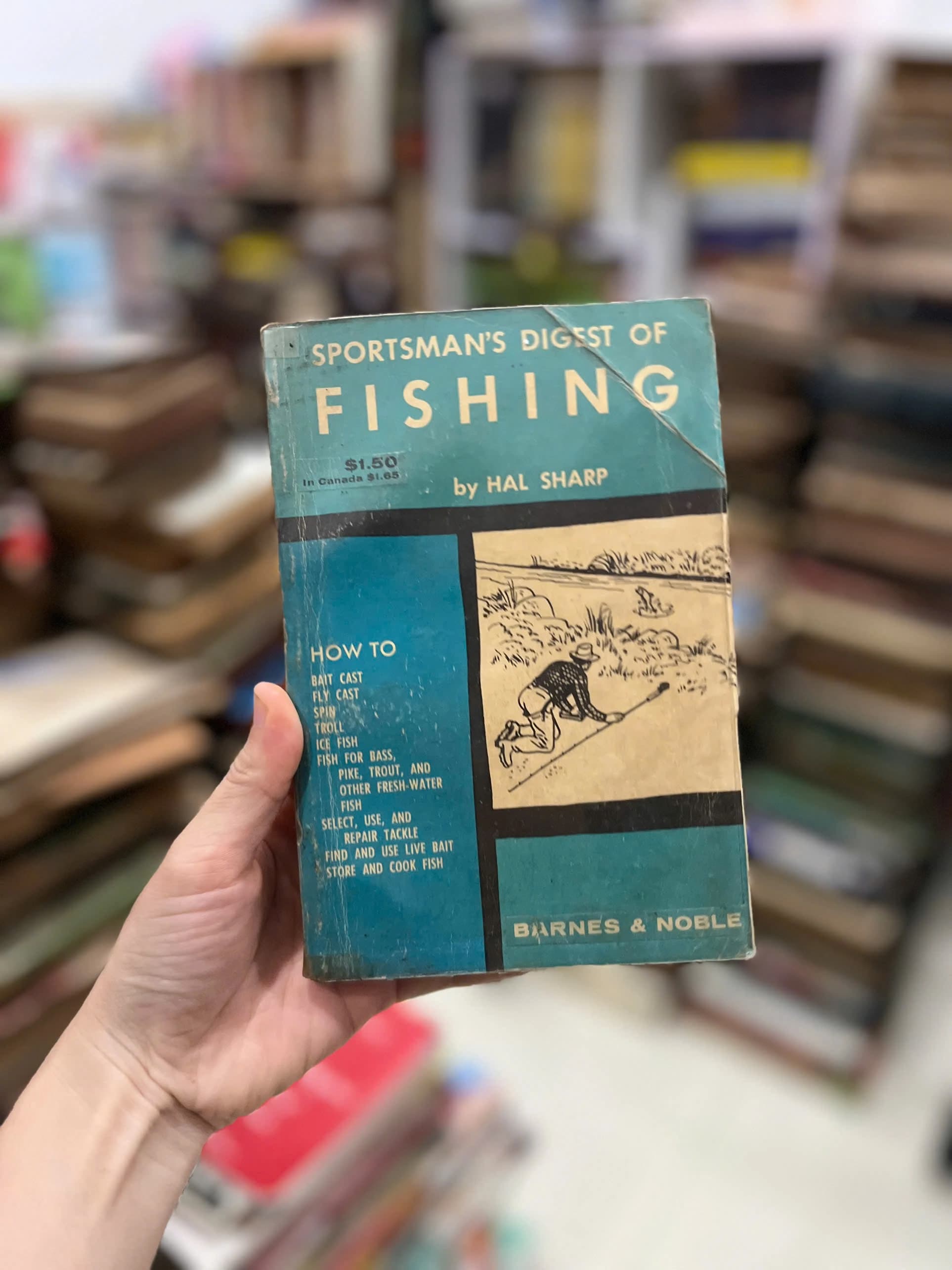 Sportsman Digest of Fishing by Hal Sharp - Image 1