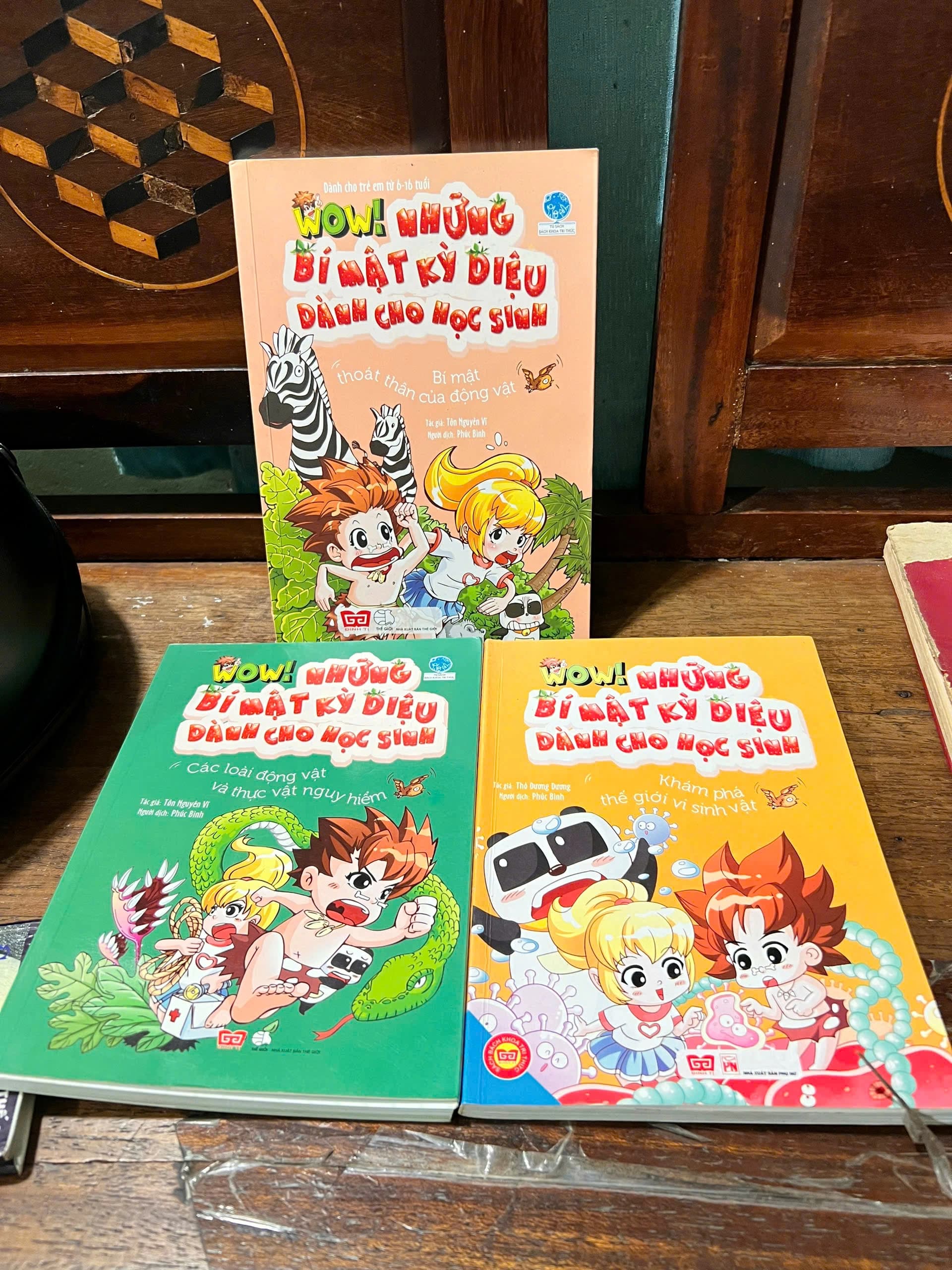 Combo 3 cuốn: Wow! Những Bí Mật Kỳ Diệu Dành Cho Học Sinh - Image 1