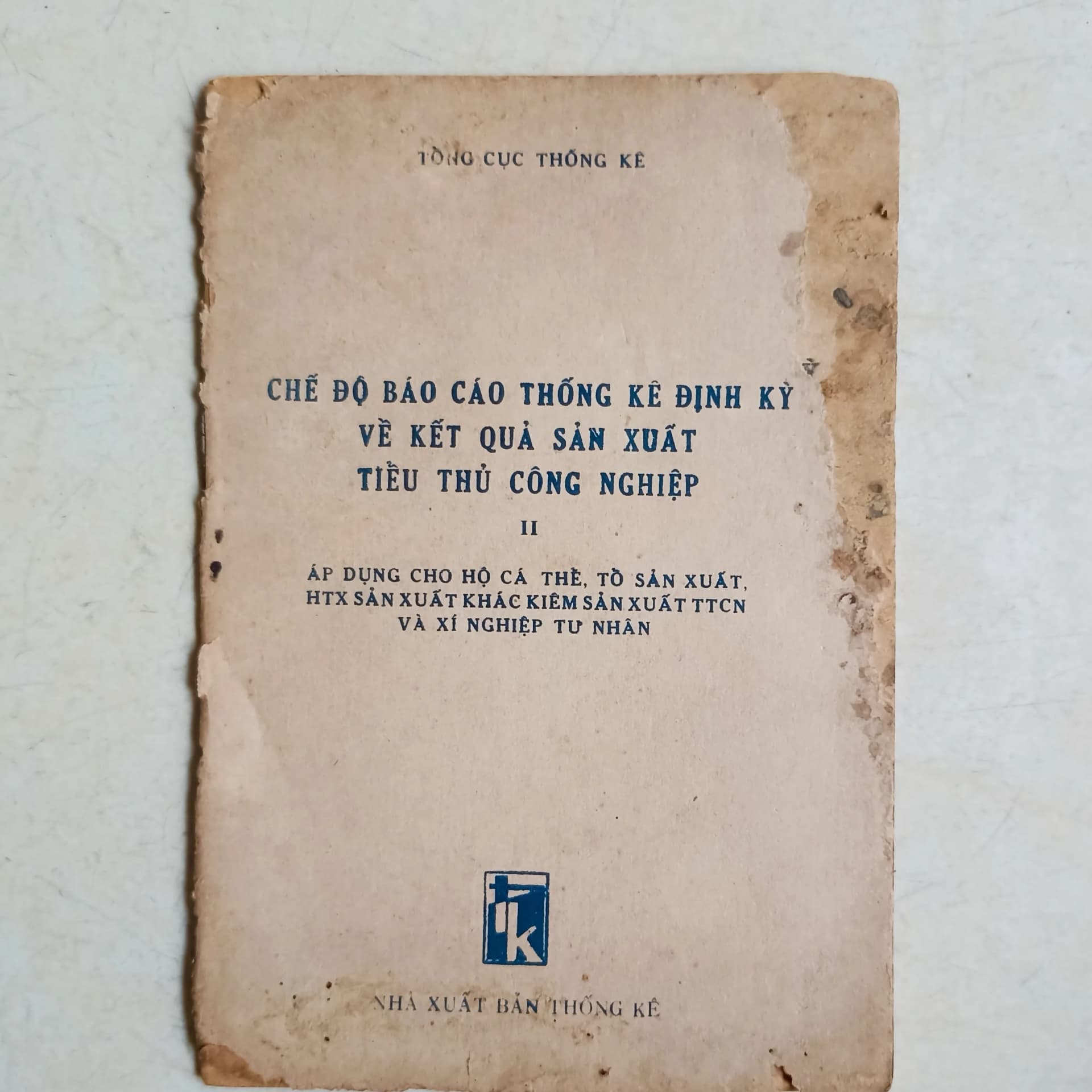 Chế độ báo cáo thống kê định kỳ về kết quả sản xuất tiêu thụ công nghiệp 2 - Image 1