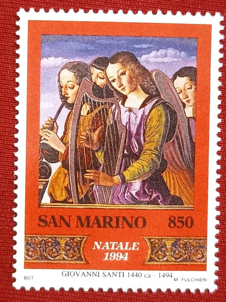 San Marino Natale 1994 – Các thiên thần nhạc công - Image 1