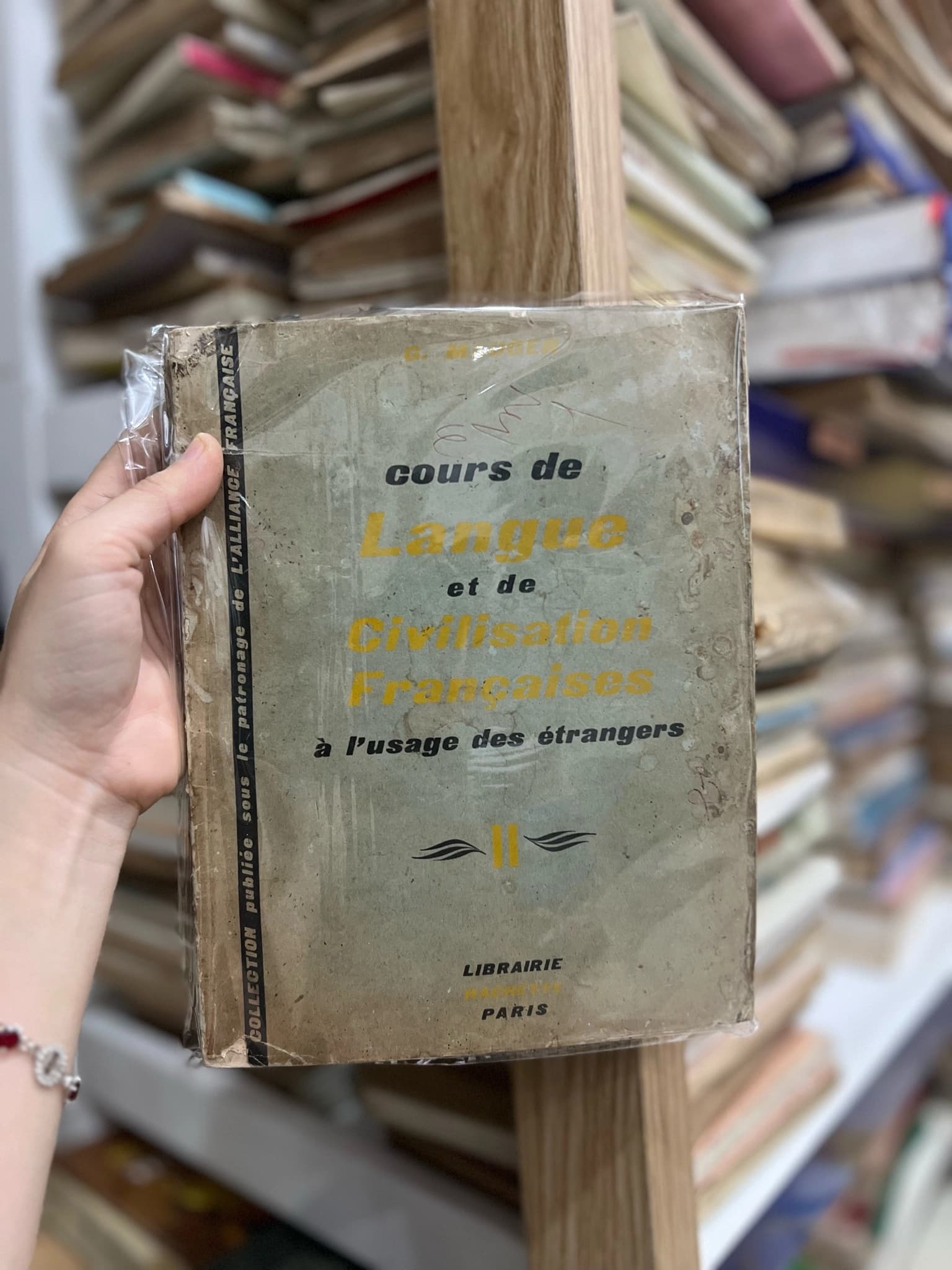 Cours de Langue et de Civilisation Françaises . Vol. I G. Mauger . Editorial Mangold. - Image 1