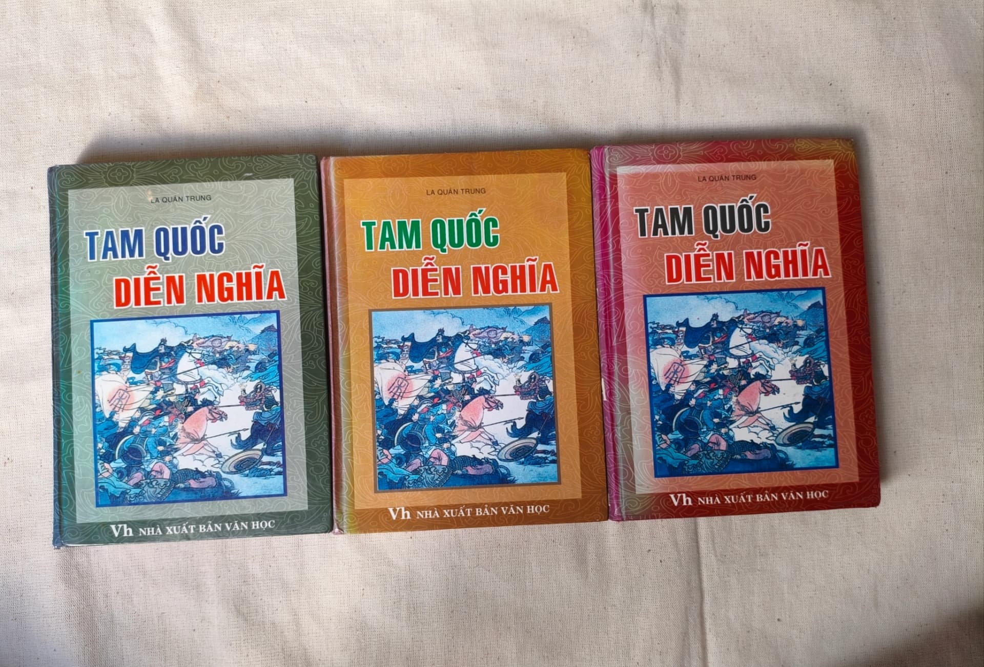 3 tập Tâm quốc diễn nghĩa - Image 1