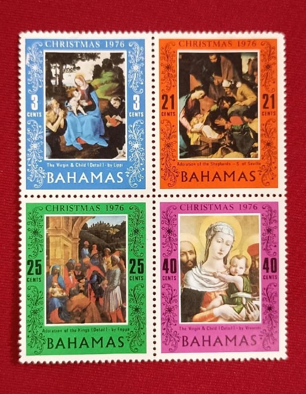 Bộ Tem Christmas 1976 - Giáng Sinh 1976 - Image 1