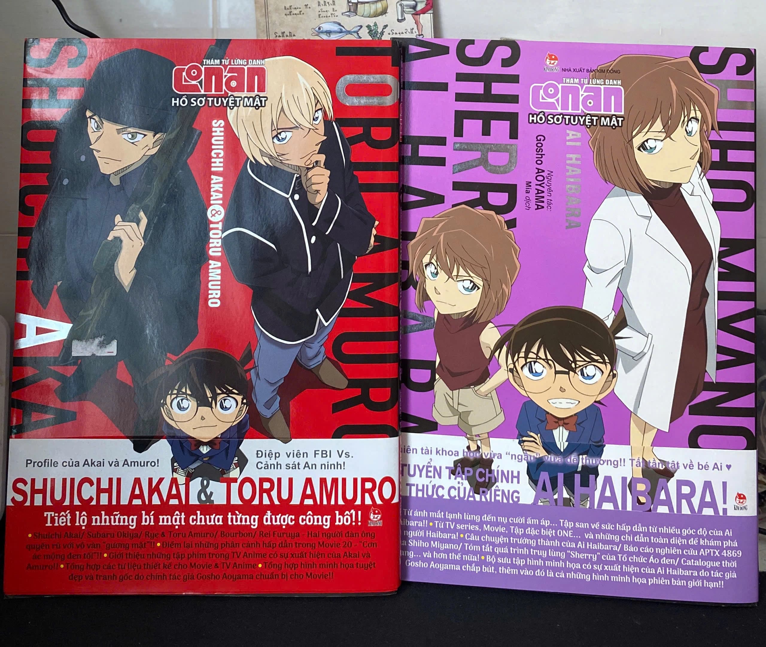 Combo 2 cuốn Thám Tử Lừng Danh Conan: Hồ Sơ Tuyệt Mật - Image 1