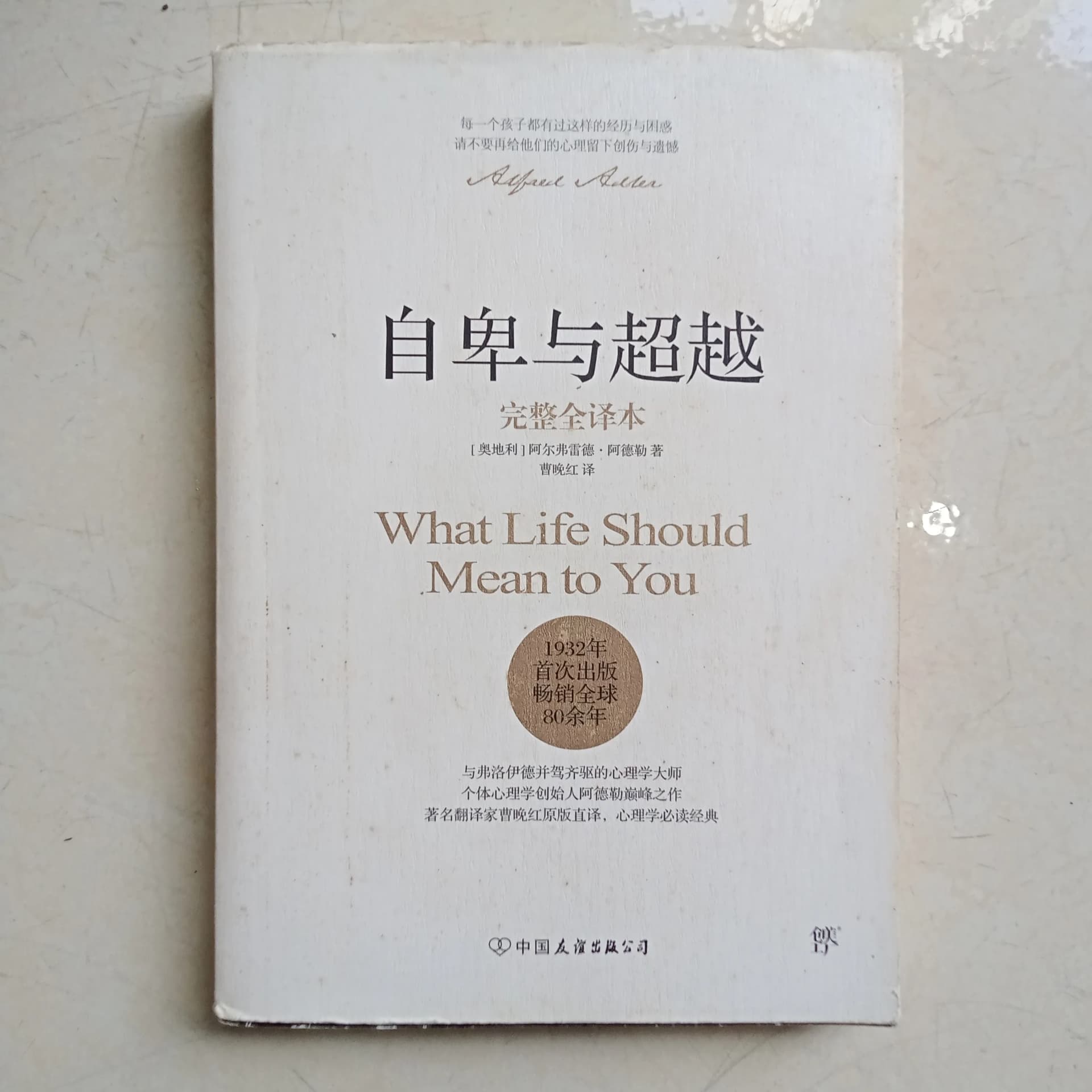 自卑与超越" (Tự ti và Siêu việt) - Image 1
