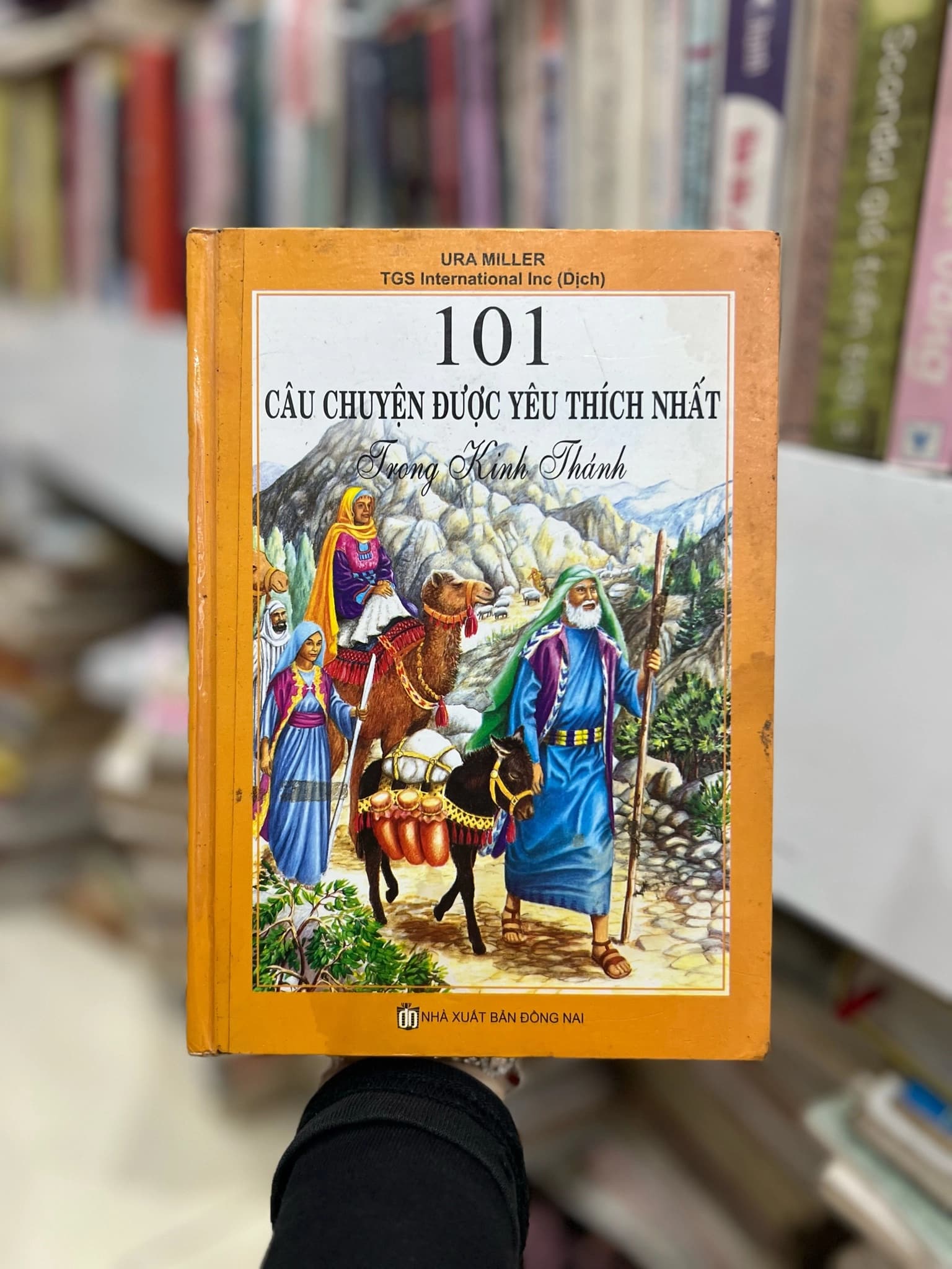 101 câu chuyện được yêu thích nhất trong kinh thánh - sách trẻ em màu bìa cứng - Image 1