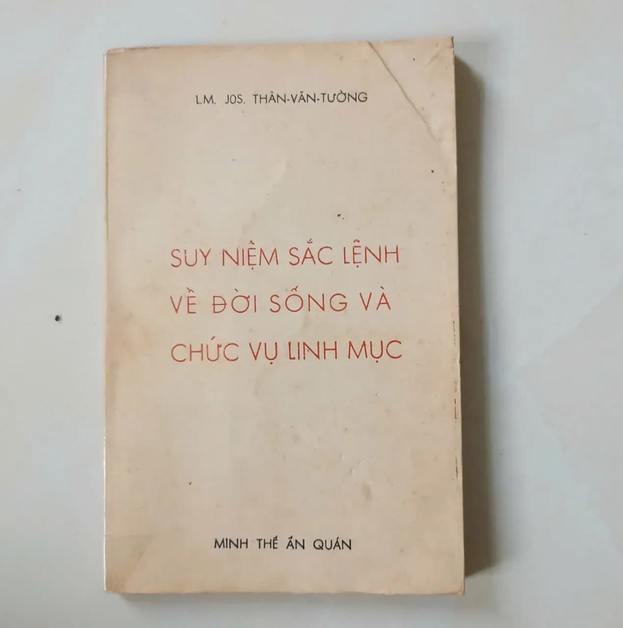 SUY NIỆM SẮC LỆNH VỀ ĐỜI SỐNG VÀ CHỨC VỤ LINH MỤC - Image 1