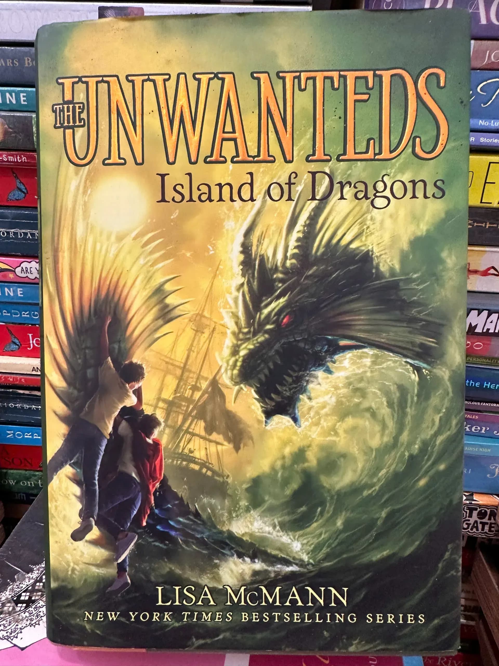 Island of Dragons by Lisa McMann - Image 1