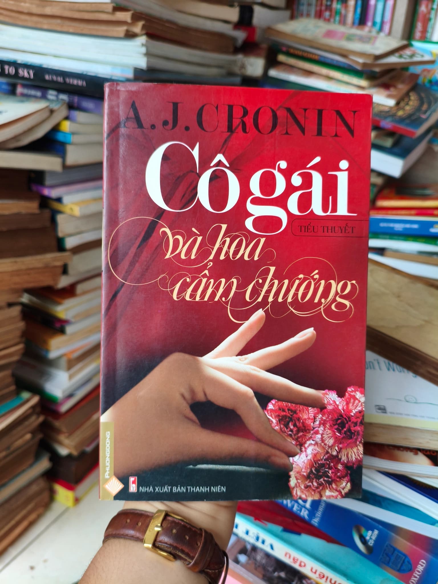 Cô gái và hoa cẩm chướng - Image 1