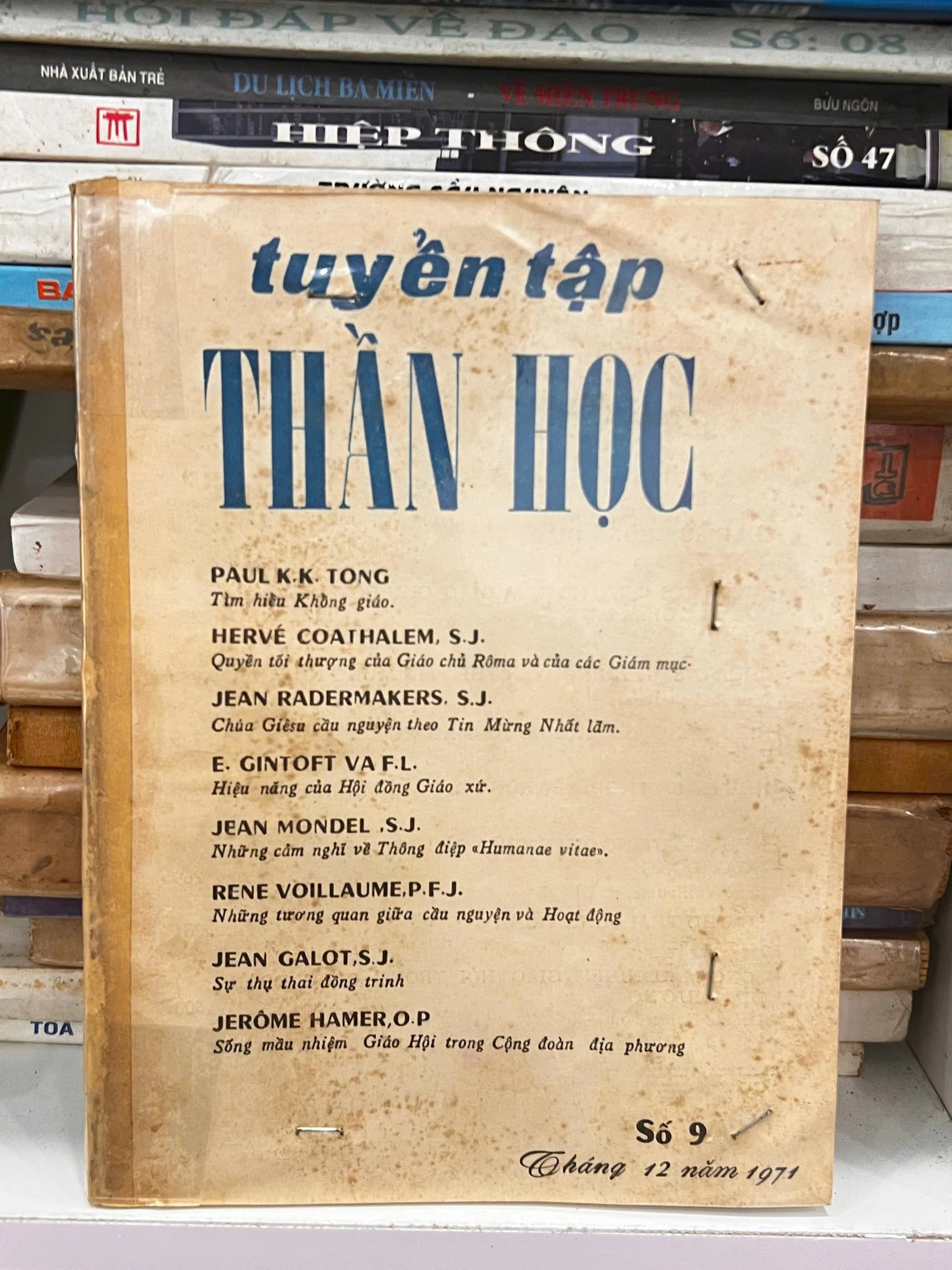 Tuyển Tập Thần Học Số 7, 9. - Image 1