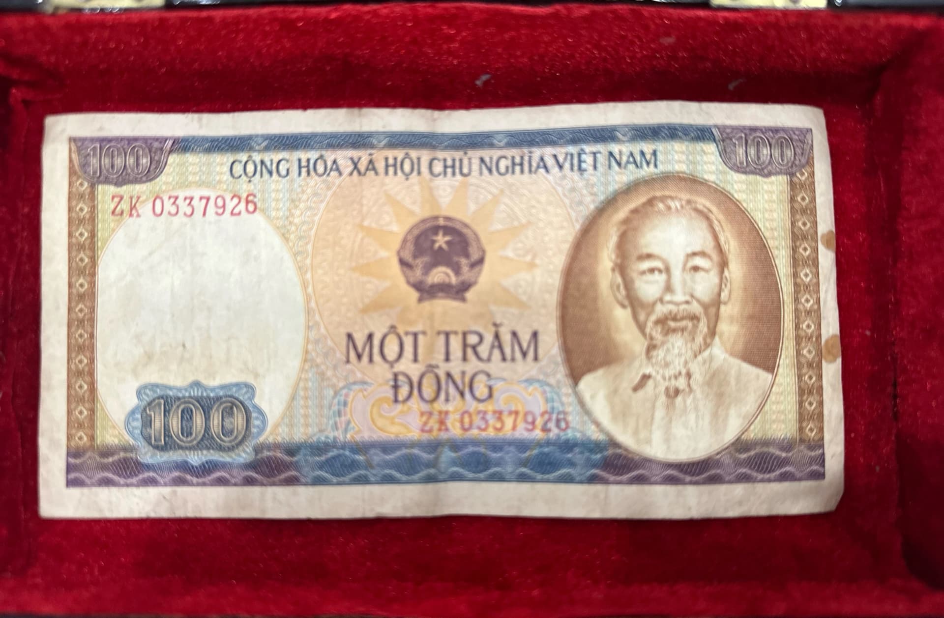 Tờ xưa 100đ Quả trứng năm 1980 sưu tầm xưa - Image 1