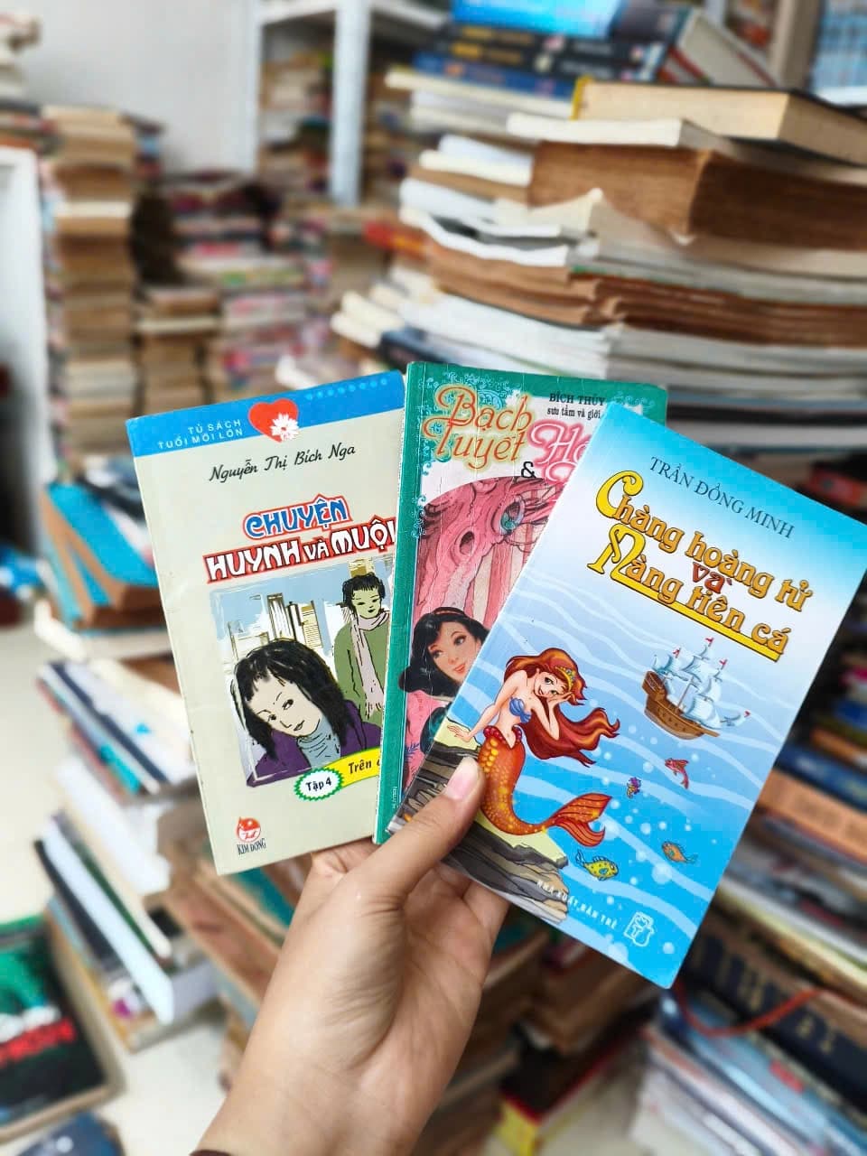Combo 3 cuốn Chuyện huynh và muội + Bạch Tuyết và Hồ Ly + Chàng hoàng tử và Nàng tiên cá - Image 1