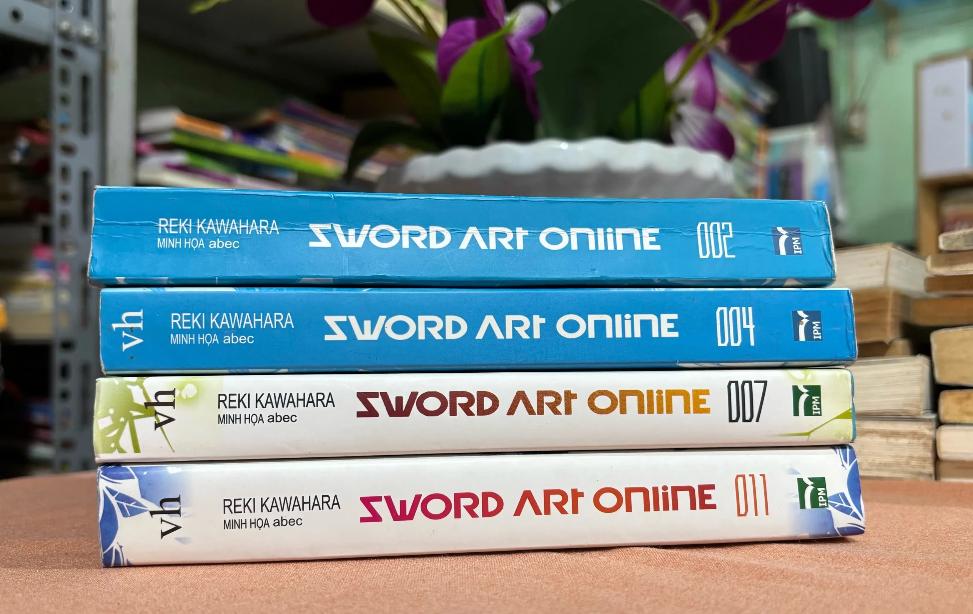 Combo 4 cuốn light novel Sword Art Online tập 2, 4, 7, 11 - Tác giả Reki Kawahara - Image 1