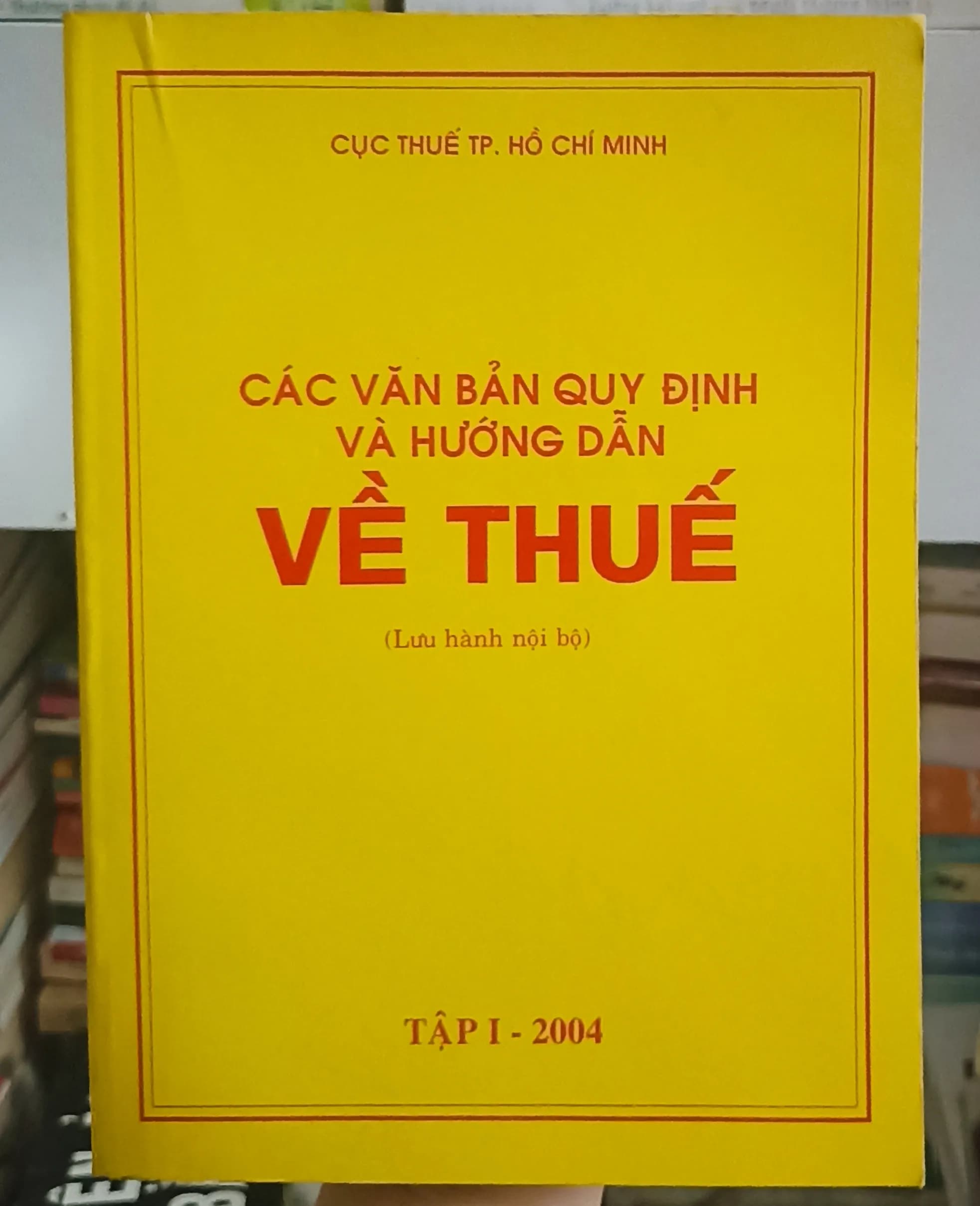 Các văn bản quy định và hướng dẫn về thuế - Image 1