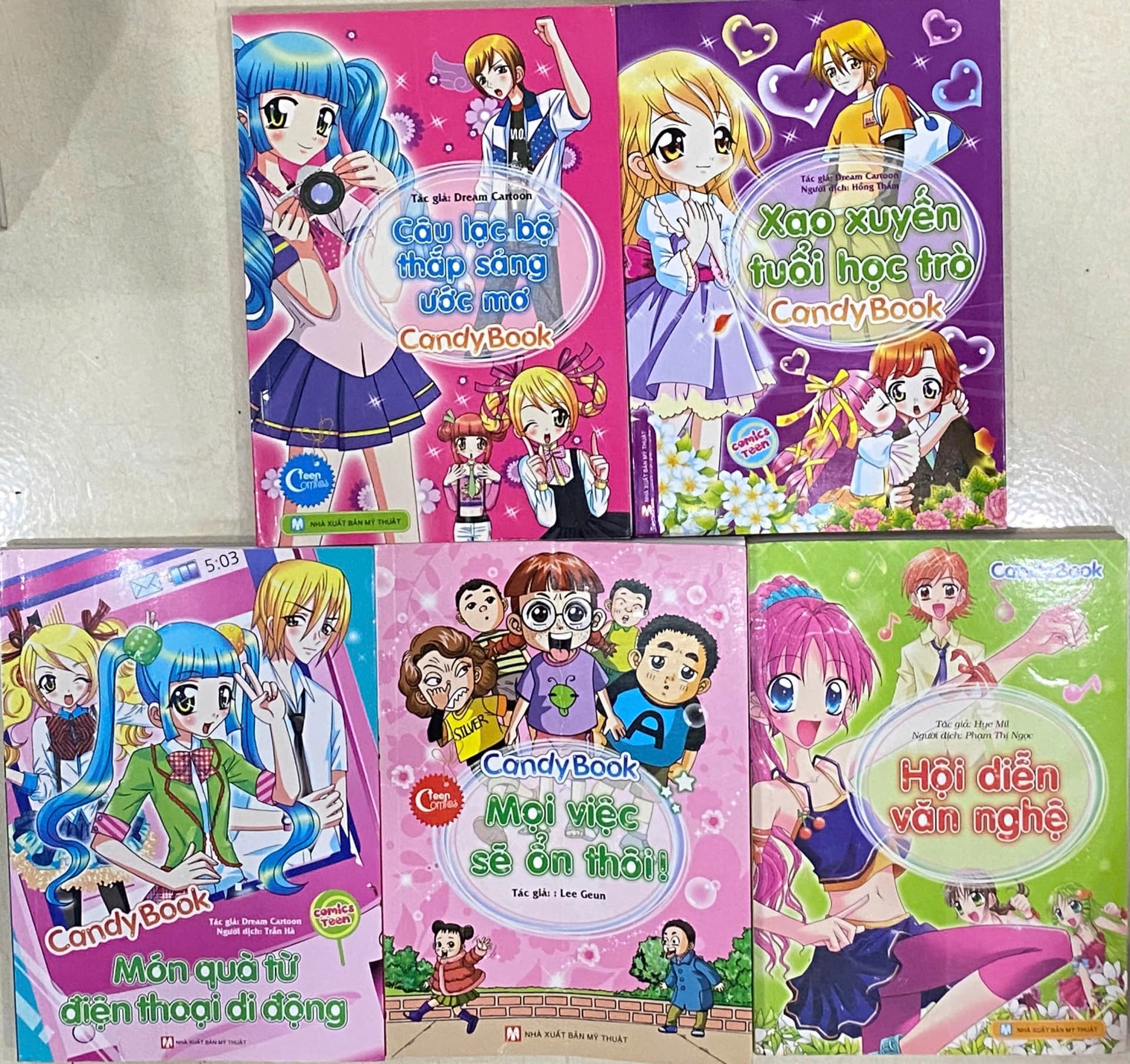 ComBo 5 Cuốn Candy Book - Image 1