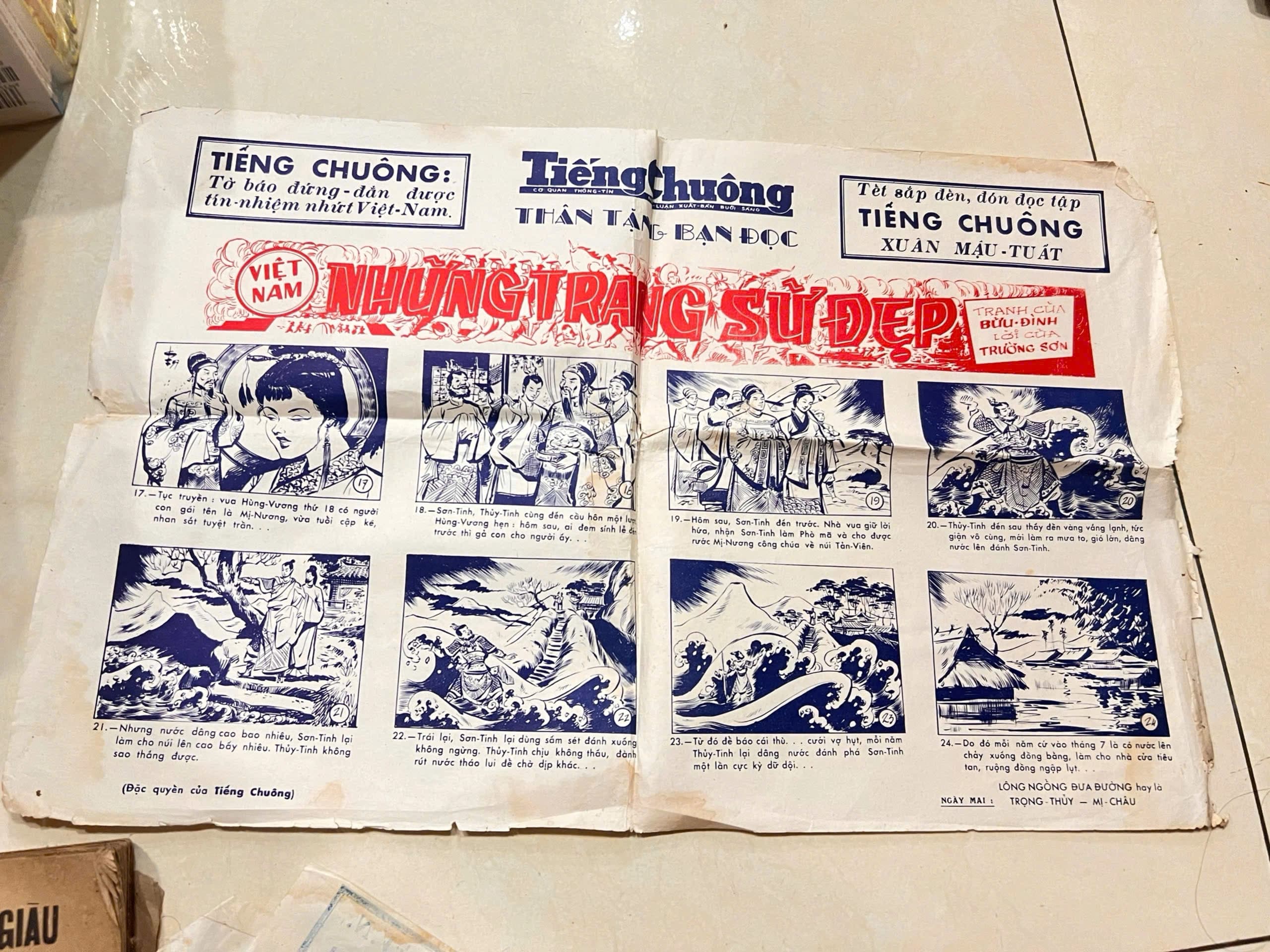 Combo 4 tờ báo "TIẾNG CHUÔNG" - Image 1